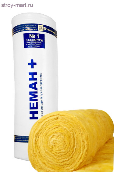 Теплоизоляция, мат из стекловолокна М-11 лайт, Неман+, (2х50х1200х6250), 15 кв.м., 0,75 м3, 30 р./пал . - С-000121586 Теплоизоляция, мат из стекловолокна М-11 лайт, Неман+, (2х50х1200х6250), 15 кв.м., 0,75 м3, 30 р./пал . - С-000121586