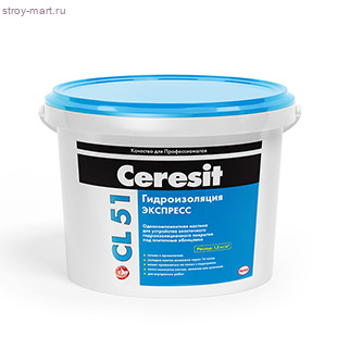 CL 51/15 Эластичная полимерная гидроизоляция (44 шт/уп) Ceresit - С-000092726 CL 51/15 Эластичная полимерная гидроизоляция (44 шт/уп) Ceresit - С-000092726