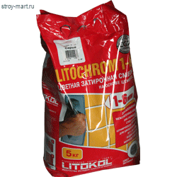 Затирка Litochrom 1-6 C.90 терракота 5 кг - С-000014887 Затирка Litochrom 1-6 C.90 терракота 5 кг - С-000014887