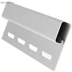 Финишная планка GL белый 3м (50 шт./уп.) - С-000085615 Финишная планка GL белый 3м (50 шт./уп.) - С-000085615