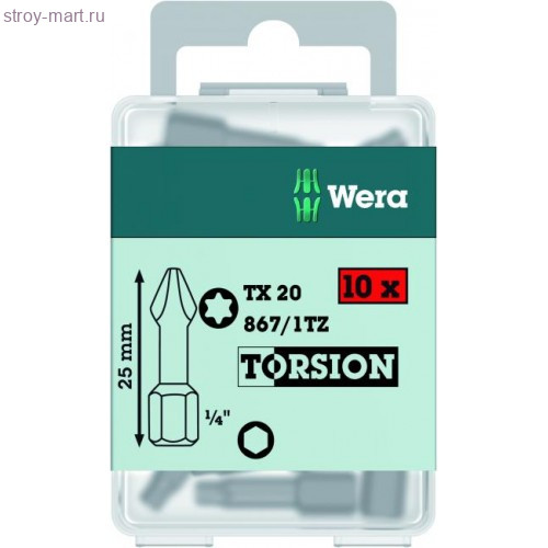 Набор бит 851/1 TZ PH 2 DIY 072414 - WE-072414