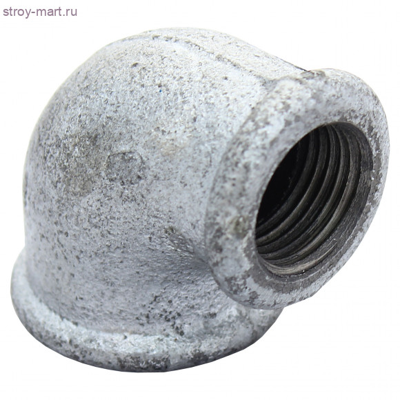 Угольник чугун переходн оц Ду 20х15 Fittex - 4606034018452