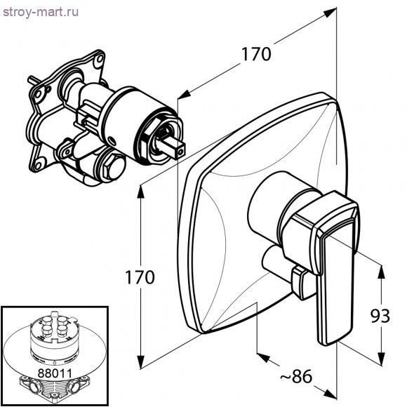 KLUDI Q-BEO 506500575 KLUDI Q-BEO 506500575