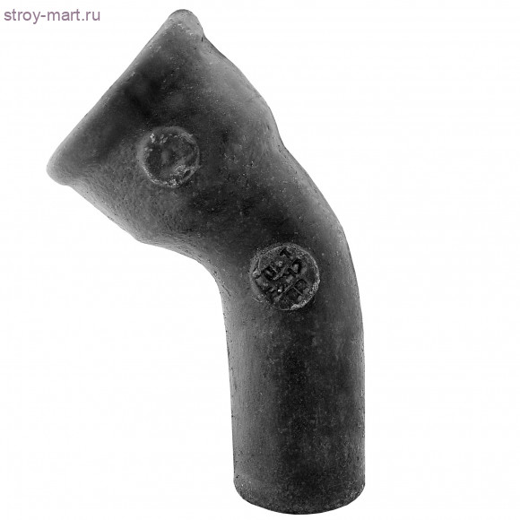 Отвод чугун канализационн Ду 50х135° б/нап ГОСТ 6942-98 - 4606034027684