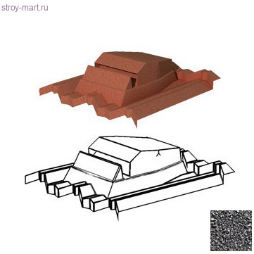 Кровельный вентилятор Shake GG2 (Sable 111) - С-000115680 Кровельный вентилятор Shake GG2 (Sable 111) - С-000115680