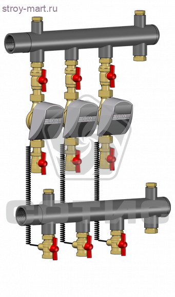 Модуль коллекторный этажного узла учета тепловой энергии МКТ100-4000(5000) СОТИС-Unit - МКТ100-5002-20 Модуль коллекторный этажного узла учета тепловой энергии МКТ100-4000(5000) СОТИС-Unit - МКТ100-5002-20