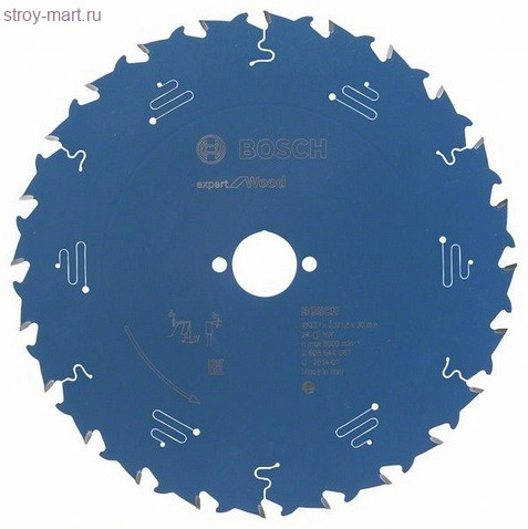 Цирк диск Expert for Wood 237x30x2.5/1.8x24T - 2608644067
