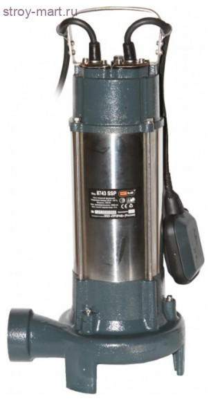 Погружной фекальный\/дренажный насос Prorab 8743 SSP Погружной фекальный\/дренажный насос Prorab 8743 SSP