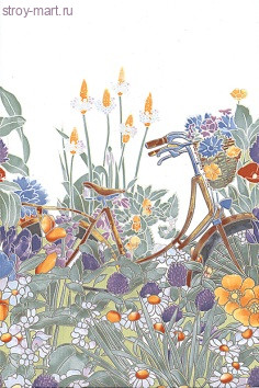 Утренний пейзаж Декор Велосипед A2516\8188 20х30 Утренний пейзаж Декор Велосипед A2516\8188 20х30