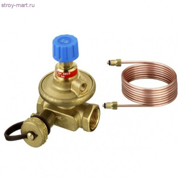 Клапан балансировочный автоматический (регулятор перепада давления) муфтовый латунный DANFOSS - 003L7623 ASV-P Ду25 Клапан балансировочный автоматический (регулятор перепада давления) муфтовый латунный DANFOSS - 003L7623 ASV-P Ду25