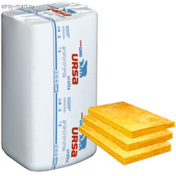 Минвата «Урса» П-15-У10-1000-600-50 (6кв.м, 0,3куб.м.) 10 шт. Универсал. 40 уп/пал (2096288) - С-000047127 Минвата «Урса» П-15-У10-1000-600-50 (6кв.м, 0,3куб.м.) 10 шт. Универсал. 40 уп/пал (2096288) - С-000047127