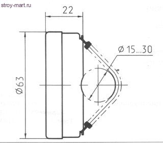 Термометр биметаллический накладн Дк63 Дтр30 120C ТБП63/ТР Юмас - 011-0137 Термометр биметаллический накладн Дк63 Дтр30 120C ТБП63/ТР Юмас - 011-0137