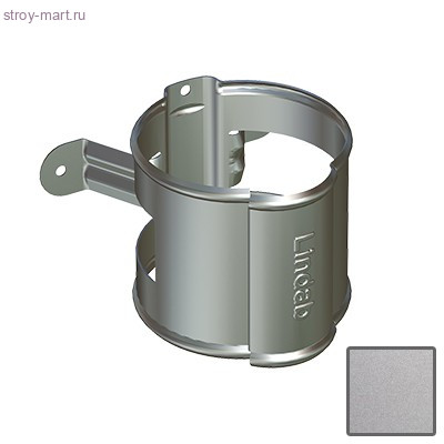 Lindab, Костыль крепления трубы, (045) RAL 9006 серебристый - С-000124406 Lindab, Костыль крепления трубы, (045) RAL 9006 серебристый - С-000124406