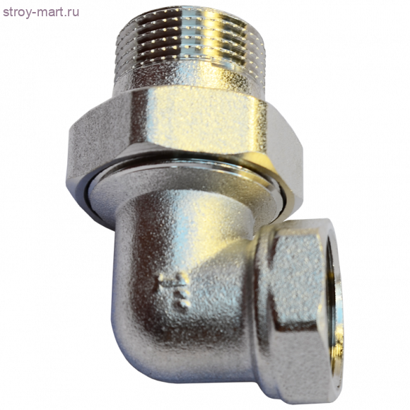 Соединитель латунь американка никель Ду 20 угл ВР/НР Faro STC 5684 - 4606034007143 Соединитель латунь американка никель Ду 20 угл ВР/НР Faro STC 5684 - 4606034007143