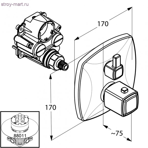 KLUDI Q-BEO 508350542 KLUDI Q-BEO 508350542