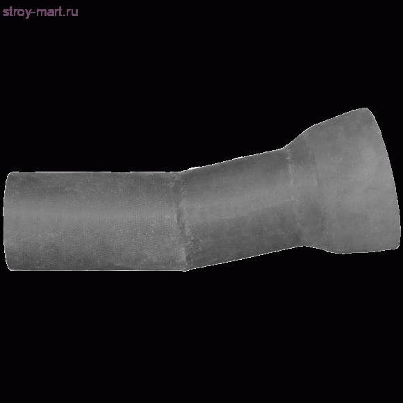 Отвод чугун канализационн Ду 150х135° б/нап ГОСТ 6942-98 - 027-1843 Отвод чугун канализационн Ду 150х135° б/нап ГОСТ 6942-98 - 027-1843