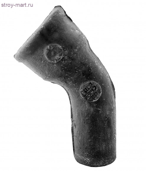 Отвод чугун канализационн Ду 150х135° б/нап ГОСТ 6942-98 - 027-1843 Отвод чугун канализационн Ду 150х135° б/нап ГОСТ 6942-98 - 027-1843