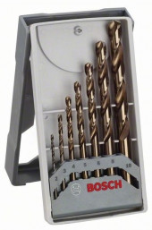 Набор сверл по мет HSS-Co Mini-X-Line 7 шт - 2608589296