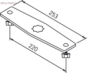Декоративная пластина Oras (152053)