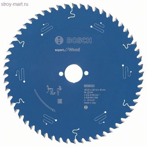 Цирк диск Expert for Wood 235x30x2.8/1.8x56T - 2608644066