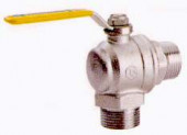 Кран шаровой латунь угловой газ R782L Ду 25 НР/НР рычаг Giacomini R782LX005 Кран шаровой латунь угловой газ R782L Ду 25 НР/НР рычаг Giacomini R782LX005