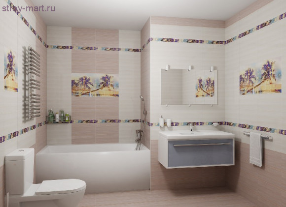 Miami Панно P4D289 80х40 (из 4 плиток) Miami Панно P4D289 80х40 (из 4 плиток)