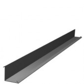 Фартук карнизный S1, L-2 м, PE 04, RAL 7024 серый - С-000098626