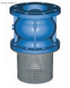 Клапан обратный чугун CC3241 Ду 300 Ру16 фл донный Tecofi - 019-0660 Клапан обратный чугун CC3241 Ду 300 Ру16 фл донный Tecofi - 019-0660