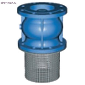 Клапан обратный чугун CC3241 Ду 300 Ру16 фл донный Tecofi - 019-0660 Клапан обратный чугун CC3241 Ду 300 Ру16 фл донный Tecofi - 019-0660