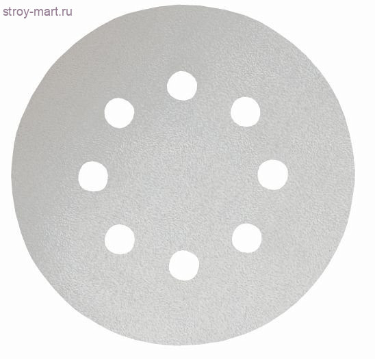 Шлифкруг,липучка, 8отв,ф125мм,К80,50шт,д\краски,лака - 2.608.607.986 Шлифкруг,липучка, 8отв,ф125мм,К80,50шт,д\краски,лака - 2.608.607.986
