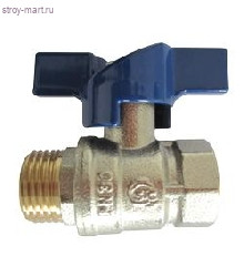 Кран шаровой Solo Ду15 м/м полн баб - 007-5386 Кран шаровой Solo Ду15 м/м полн баб - 007-5386