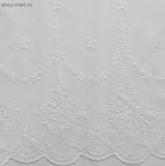 Ткань портьерная Guenon - 01 белый