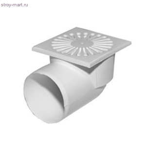 Трап 110 гор. (с пластик.решеткой 150х150) / STY-110Г - С-000124873 Трап 110 гор. (с пластик.решеткой 150х150) / STY-110Г - С-000124873