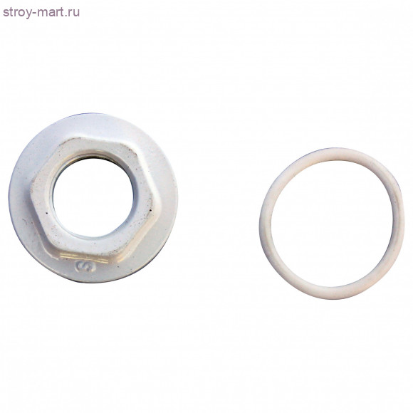 Заглушка Ду 25 б/прокладки прав белый Ogint - 4606034158258