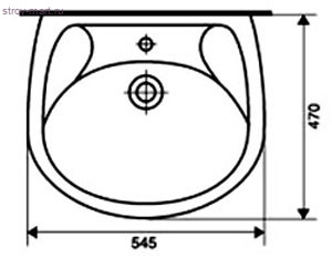 Умывальник Оптима белый 1 отверстие 2 величины б/комплекта Лобня - 023-2351 Умывальник Оптима белый 1 отверстие 2 величины б/комплекта Лобня - 023-2351