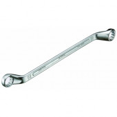 Гаечный ключ, двусторонний накидной, с глубоким изгибом 50805 - HE-50805060780