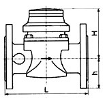 Счётчик г/в ВМГ Ду 65 Ру16 150C фл - 030-0066