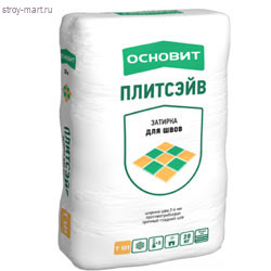 Затирка белая 010 Основит Плитсэйв Т-121, 20 кг (54 шт/под) - С-000090445 Затирка белая 010 Основит Плитсэйв Т-121, 20 кг (54 шт/под) - С-000090445