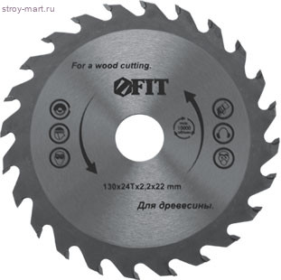 Диск пильный «FIT» по дереву 200х32х40Т / 37749 - С-000110998
