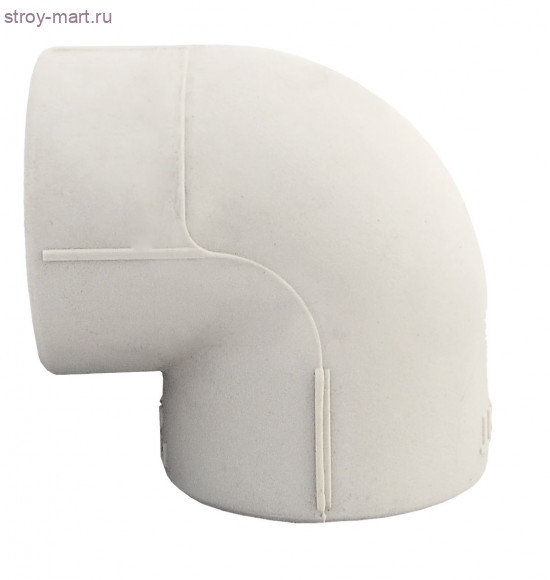 Угольник PP-R серый Дн 50 Firat - 4606034033081 Угольник PP-R серый Дн 50 Firat - 4606034033081