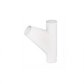 МП, Тройник трубы D 100 RAL 9010 - С-000112398 МП, Тройник трубы D 100 RAL 9010 - С-000112398