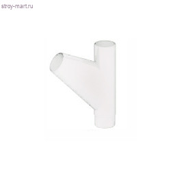 МП, Тройник трубы D 100 RAL 9010 - С-000112398