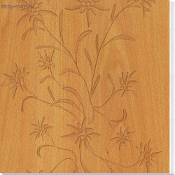 Панель МДФ «Эдельвейс» (2600x239) яблоня янтарная (8 шт./уп.) - С-000065265