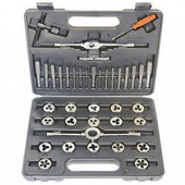 Набор метчиков и плашек «Sparta» М3 - М12, плашко-метчикодержатель, 40 предметов, в пласт. боксе / 773155 - С-000119894 Набор метчиков и плашек «Sparta» М3 - М12, плашко-метчикодержатель, 40 предметов, в пласт. боксе / 773155 - С-000119894