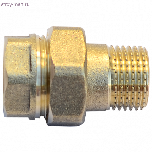 Соединитель латунь американка Ду 15 угл ВР/НР Faro STC 5682 - 4606034007105 Соединитель латунь американка Ду 15 угл ВР/НР Faro STC 5682 - 4606034007105