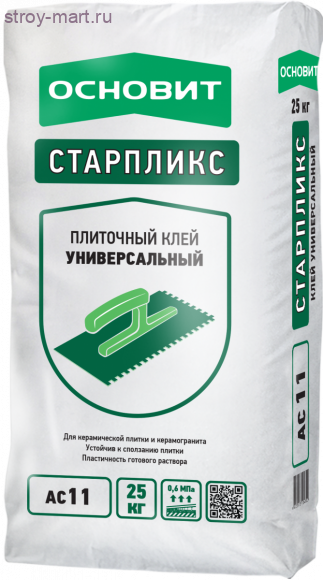 ОСНОВИТ СТАРПЛИКС Т-11 25 kg ОСНОВИТ СТАРПЛИКС Т-11 25 kg