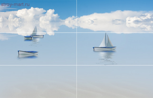 Decor Danero-6 Панно (из 6 пл) 90x140 Decor Danero-6 Панно (из 6 пл) 90x140