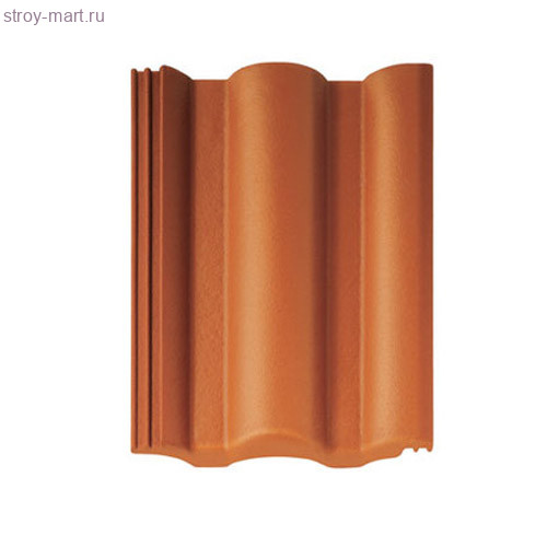 Браас Таунус рядовая черепица 420х330мм (10 шт/м2) красный - С-000116232 Браас Таунус рядовая черепица 420х330мм (10 шт/м2) красный - С-000116232