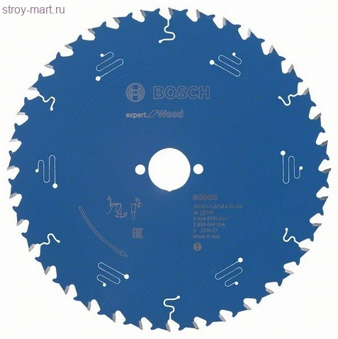 Цирк диск Expert for Wood 235x30x2.8/1.8x36T - 2608644064