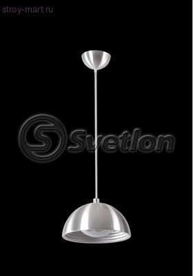 Светильник подвесной Svetlon, 5003 brushed aluminum/silver d=250mm Светильник подвесной Svetlon, 5003 brushed aluminum/silver d=250mm